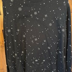 Black with white stars